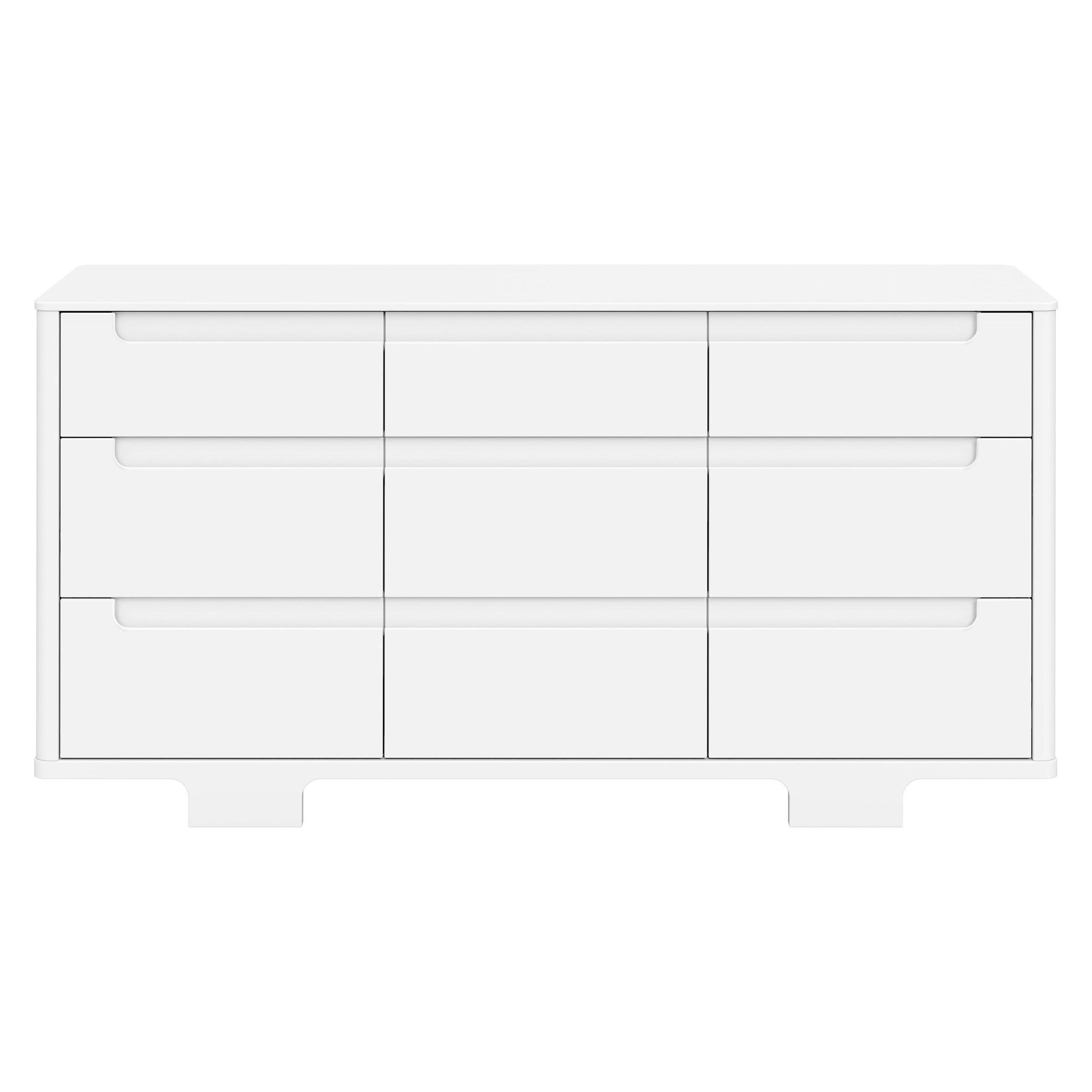 M23428W,Yuzu 9-Drawer Dresser  Assembled in White