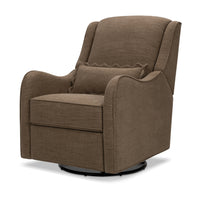 M27787PTEB,Devon Recliner and Swivel Glider in Performance Truffle Eco-Basketweave