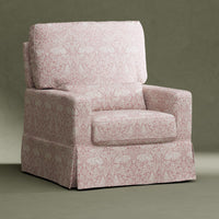 Namesake Crawford Pillowback Comfort Swivel Glider