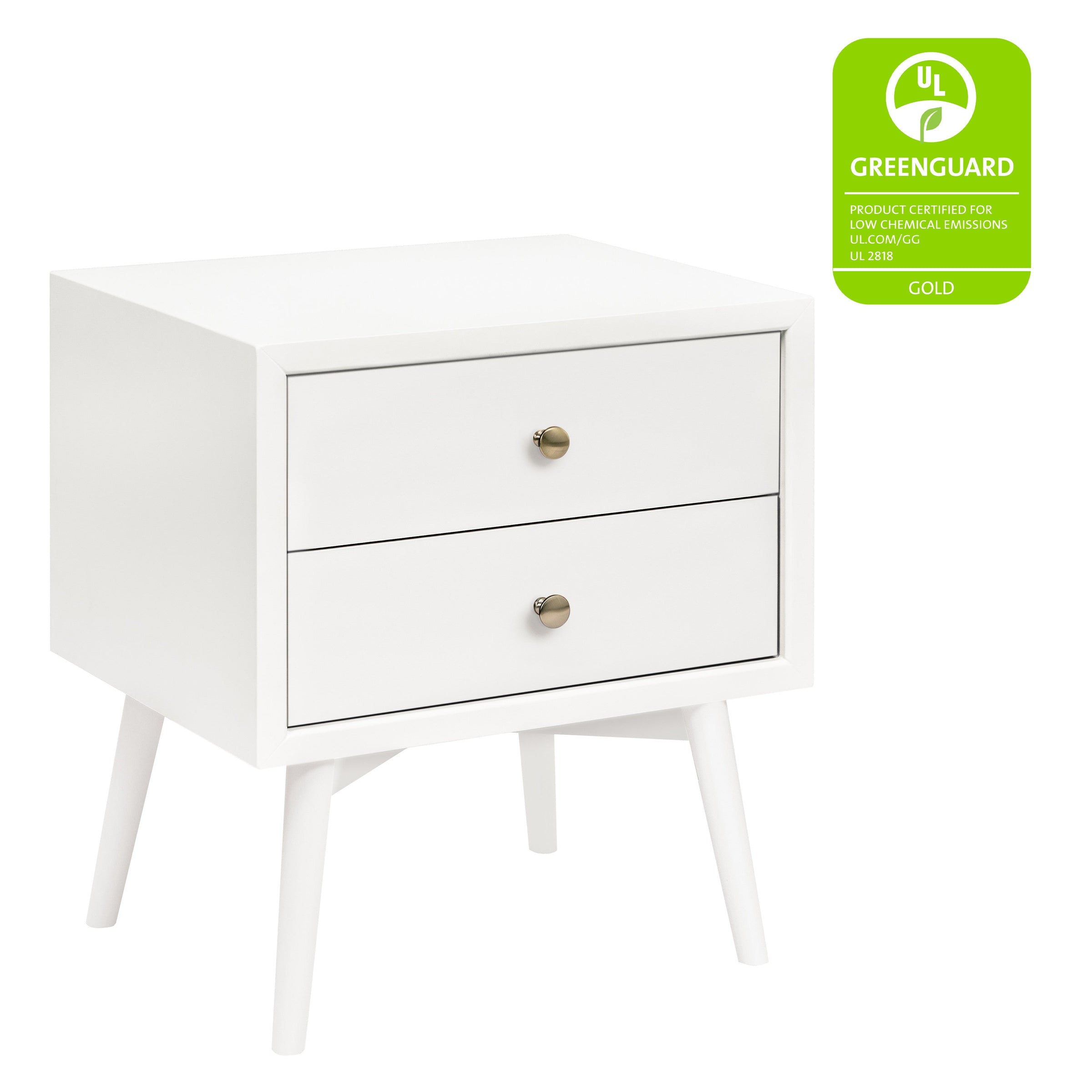 M15960RW,Palma Nightstand  Assembled in Warm White