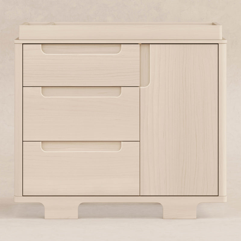 M23423NX,Yuzu 3-Drawer Changer Dresser in Washed Natural