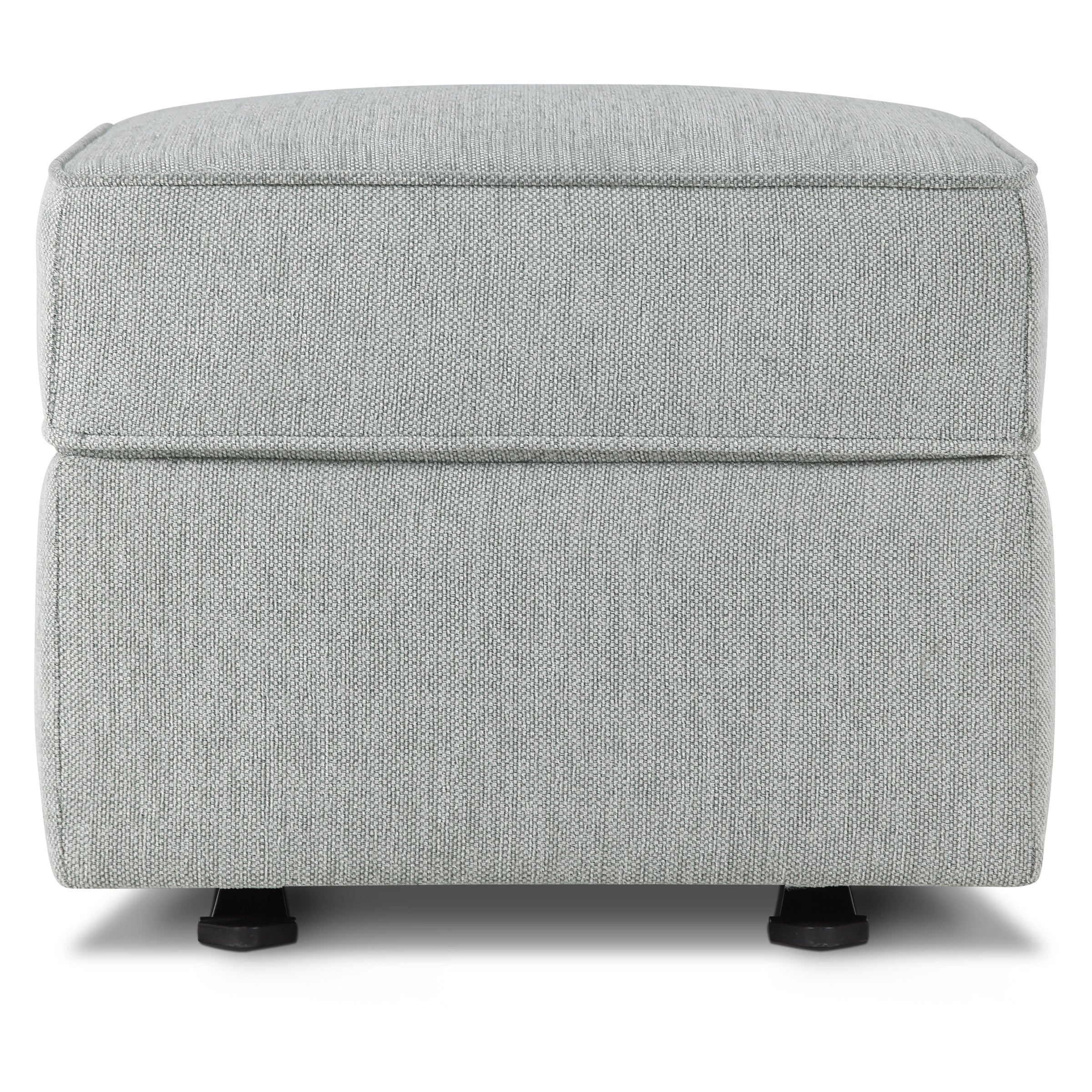 M17285FWLG,Willa/Alden Gliding Ottoman in Feathered Grey Weave
