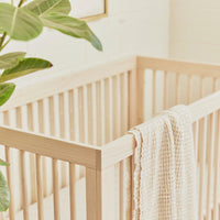 M4201NX,Hudson 3-in-1 Convertible Crib w/Toddler Bed Conversion Kit in Washed Natural