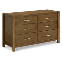 B26416LDF,Hemsted 6-Drawer Assembled Dresser in Walnut Driftwood