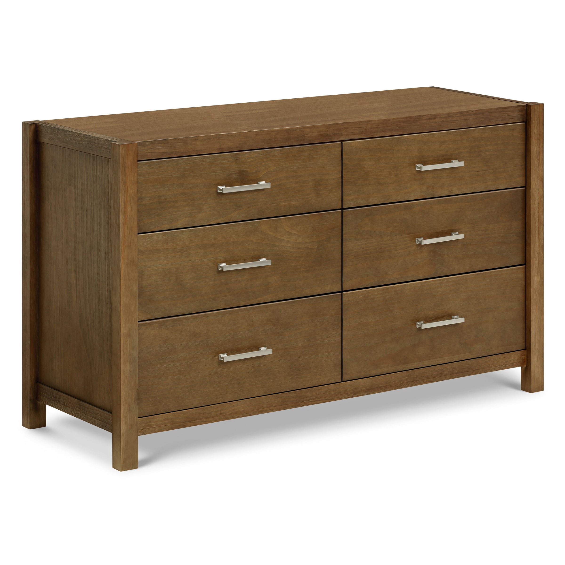 B26416LDF,Hemsted 6-Drawer Assembled Dresser in Walnut Driftwood