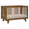 M4201NL,Hudson 3-in-1 Convertible Crib w/Toddler Bed Conversion Kit in Natural Walnut