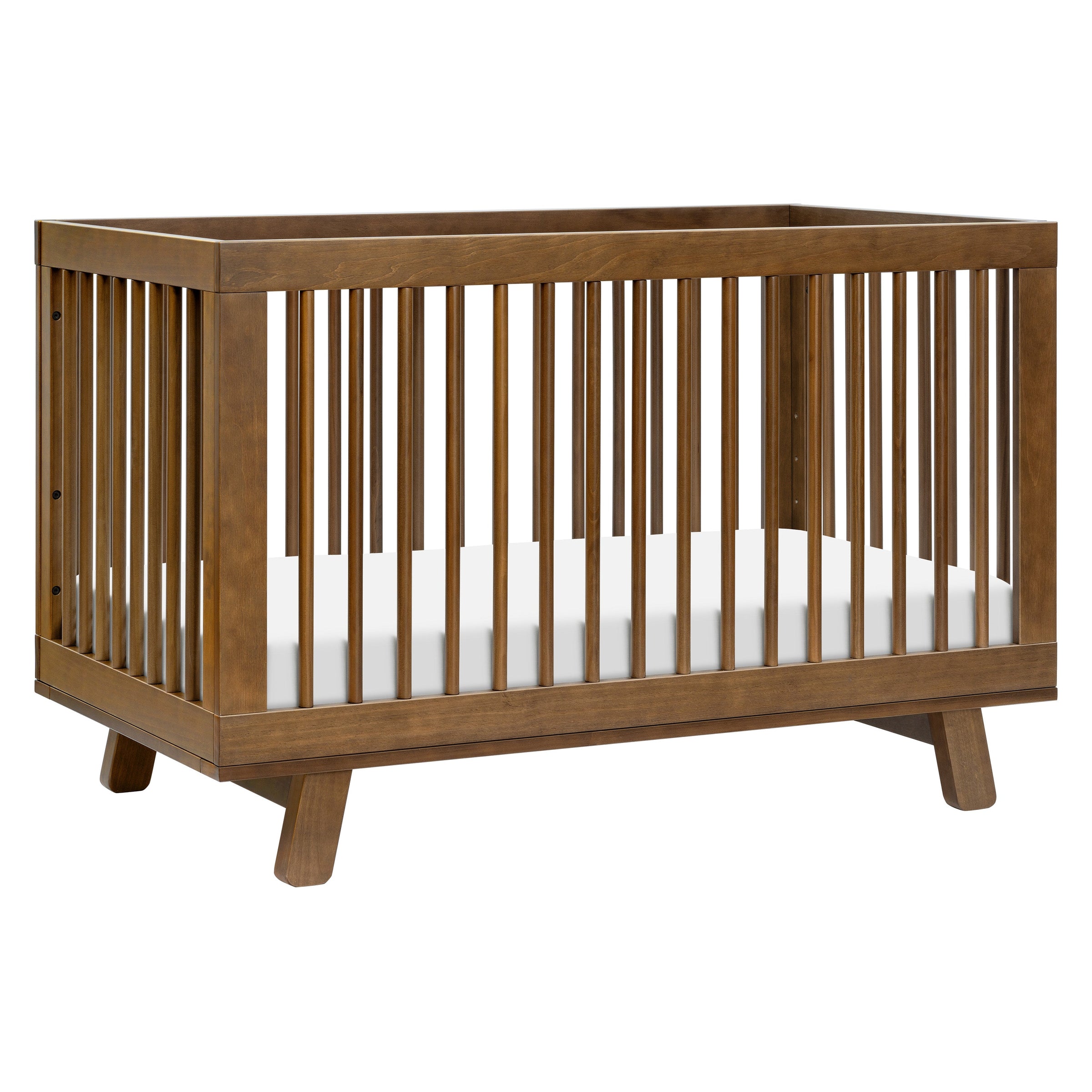 M4201NL,Hudson 3-in-1 Convertible Crib w/Toddler Bed Conversion Kit in Natural Walnut