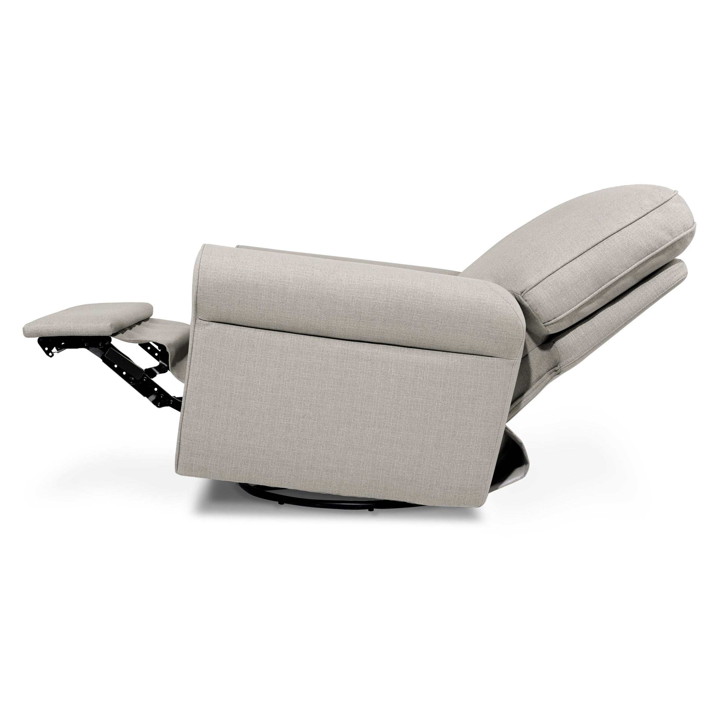 B17787PGET,Monroe Pillowback Power Recliner in Performance Grey Eco-Twill