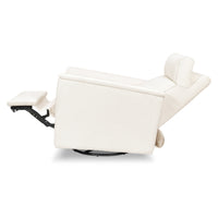 B17186YC,Willa Plus Power Glider Recliner w/ Power Headrest in Ivory Corduroy