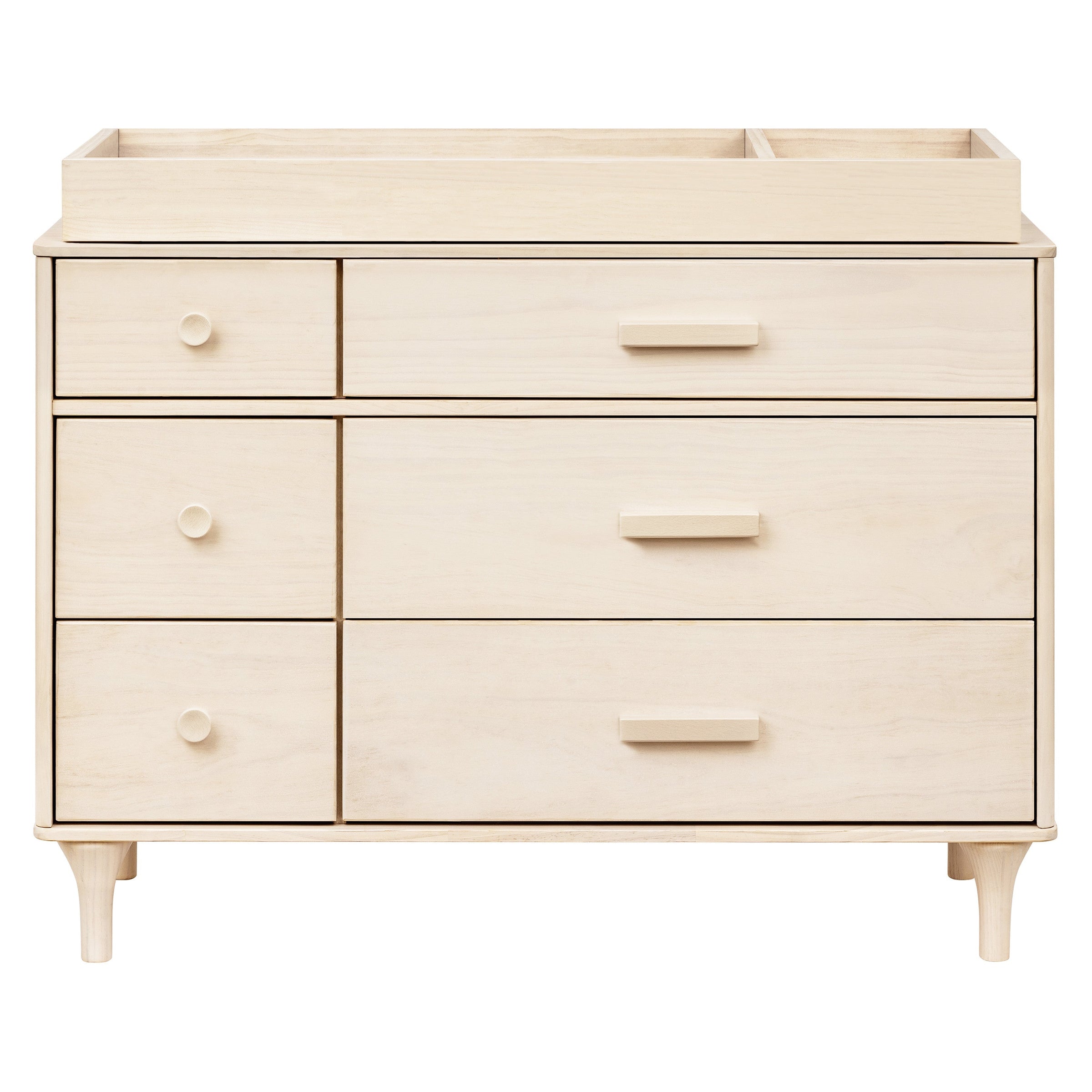 M9016NX,Lolly 6-Drawer Double Dresser  Assembled in Washed Natural