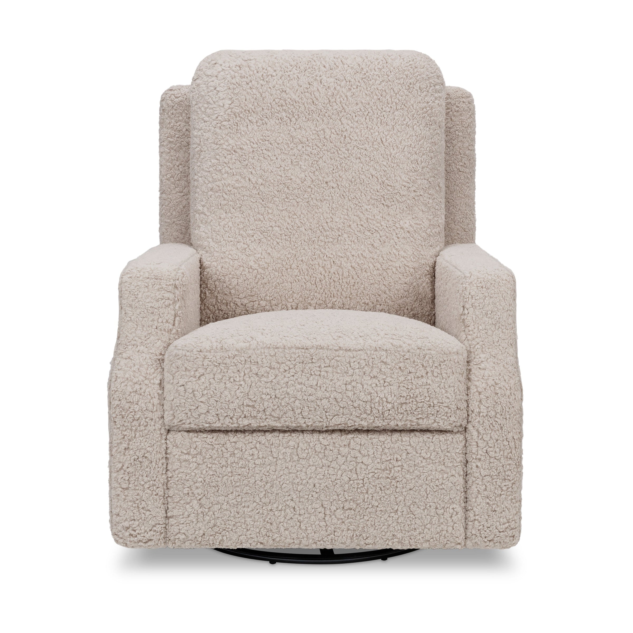 M22287EGS,Crewe Recliner and Swivel Glider in Earl Grey Shearling