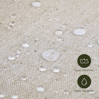 M17183PBEW,Willa Deluxe Power Glider Recliner w/Heat&Massage in Performance Beach Eco-Weave