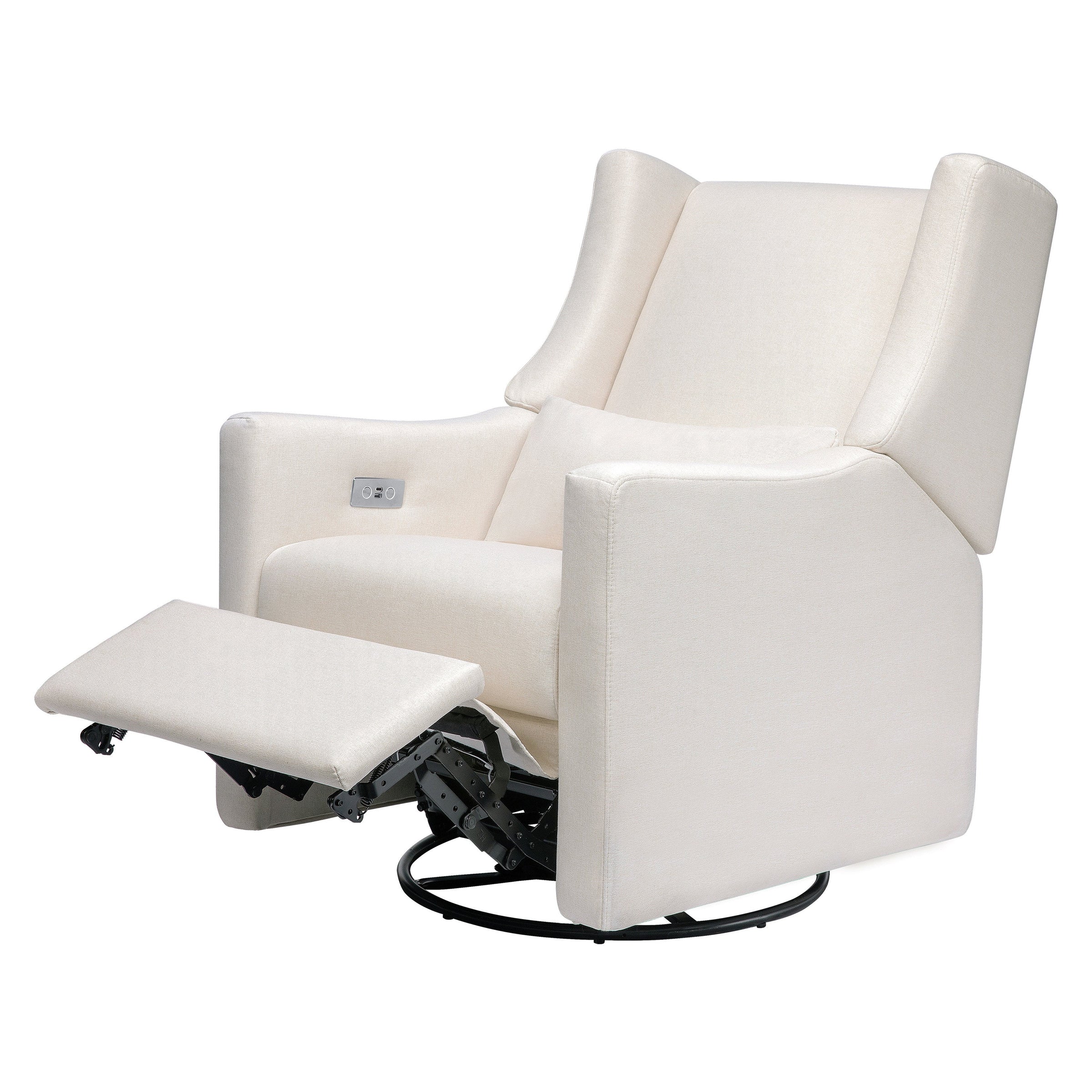 M11288PCMEW,Kiwi Glider Recliner w/ Electronic Control and USB in Performance Cream Eco-Weave