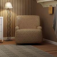 M27687CTS,Winslow Extra Wide Recliner and Swivel Glider in Cortado Shearling
