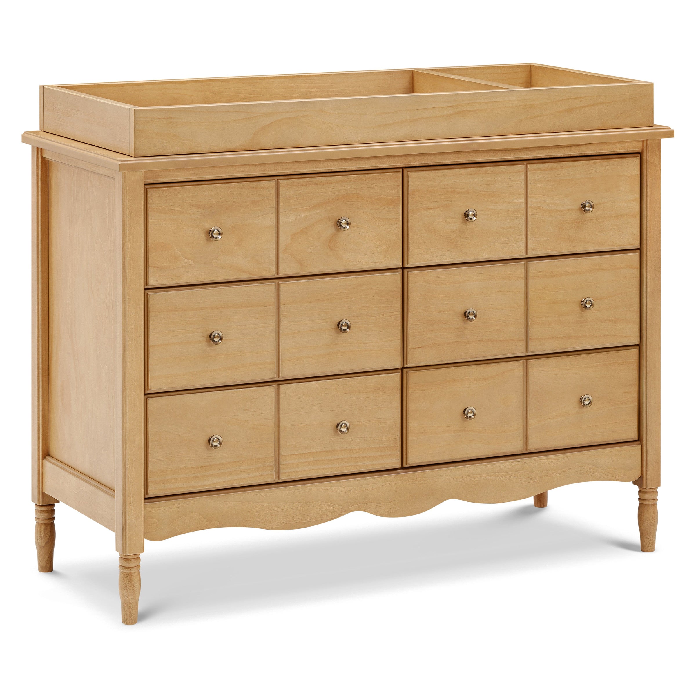 M7116HY,Liberty 6-Drawer Assembled Dresser in Honey