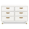 B14316RW,Tanner 6-Drawer Dresser in Warm White