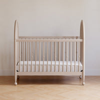 M31401WP,Alouette 3-in-1 Convertible Spindle Crib in Washed Pine