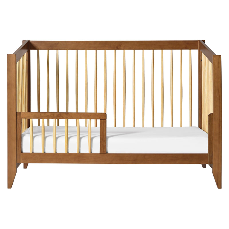 M10301CTN,Sprout 4-in-1 Convertible Crib w/Toddler Bed Conversion Kit in Chestnut&Natural