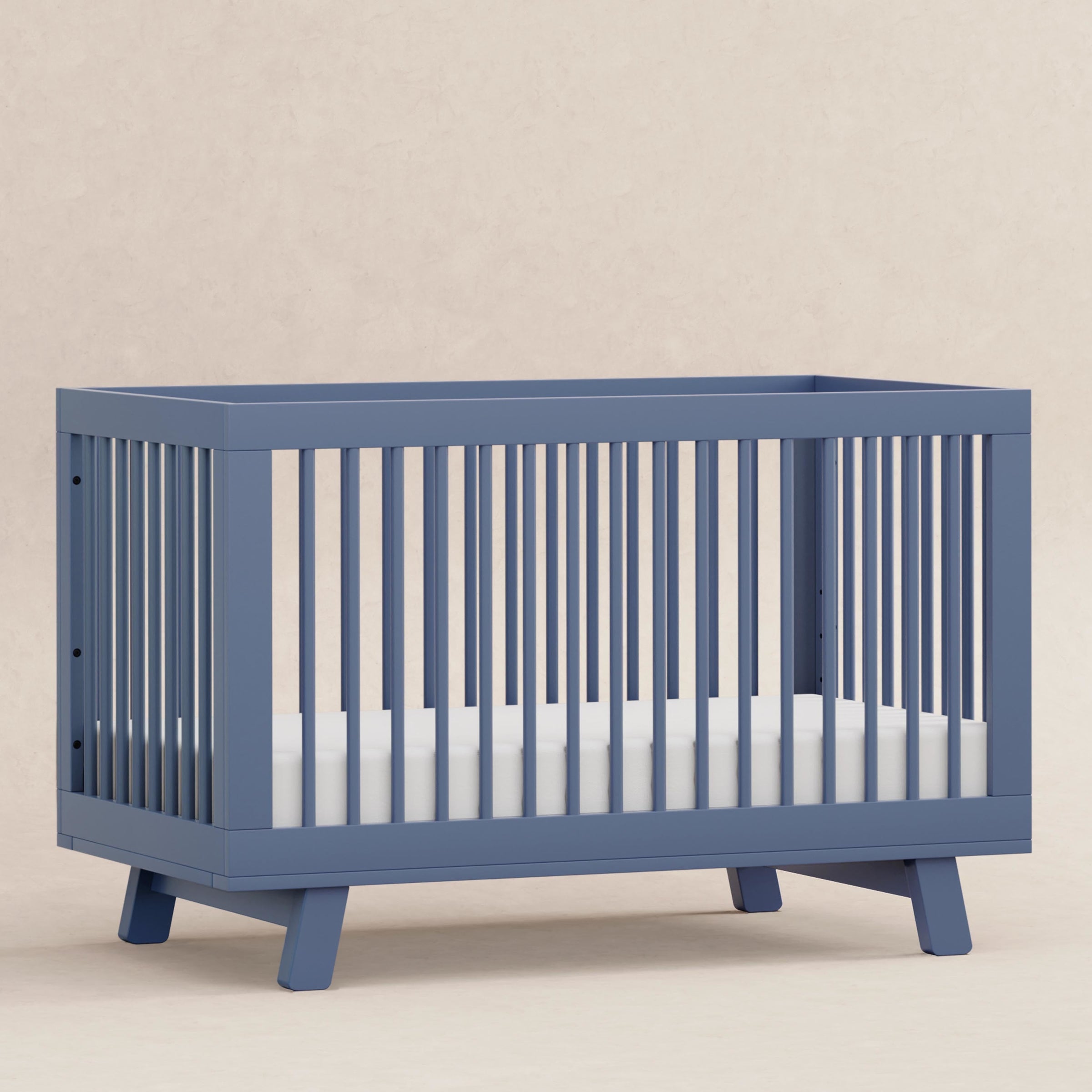M4201CVB,Hudson 3-in-1 Convertible Crib w/Toddler Bed Conversion Kit in Cove Blue