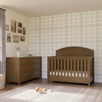 B26401LDF,Hemsted 4-in-1 Convertible Crib in Walnut Driftwood