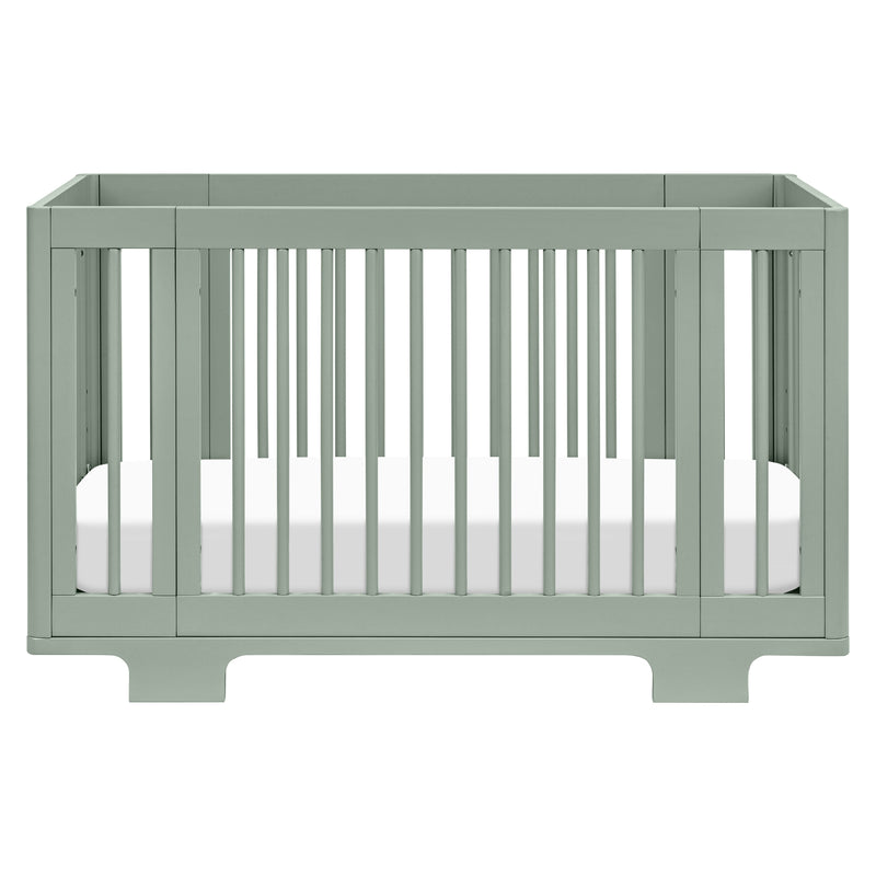 M23401LS,Yuzu 8-in-1 Convertible Crib w/All-Stages Conversion Kits in Light Sage