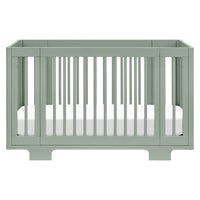 M23401LS,Yuzu 8-in-1 Convertible Crib w/All-Stages Conversion Kits in Light Sage