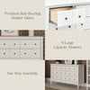 M7128RW,Liberty 9-Drawer Assembled Dresser in Warm White