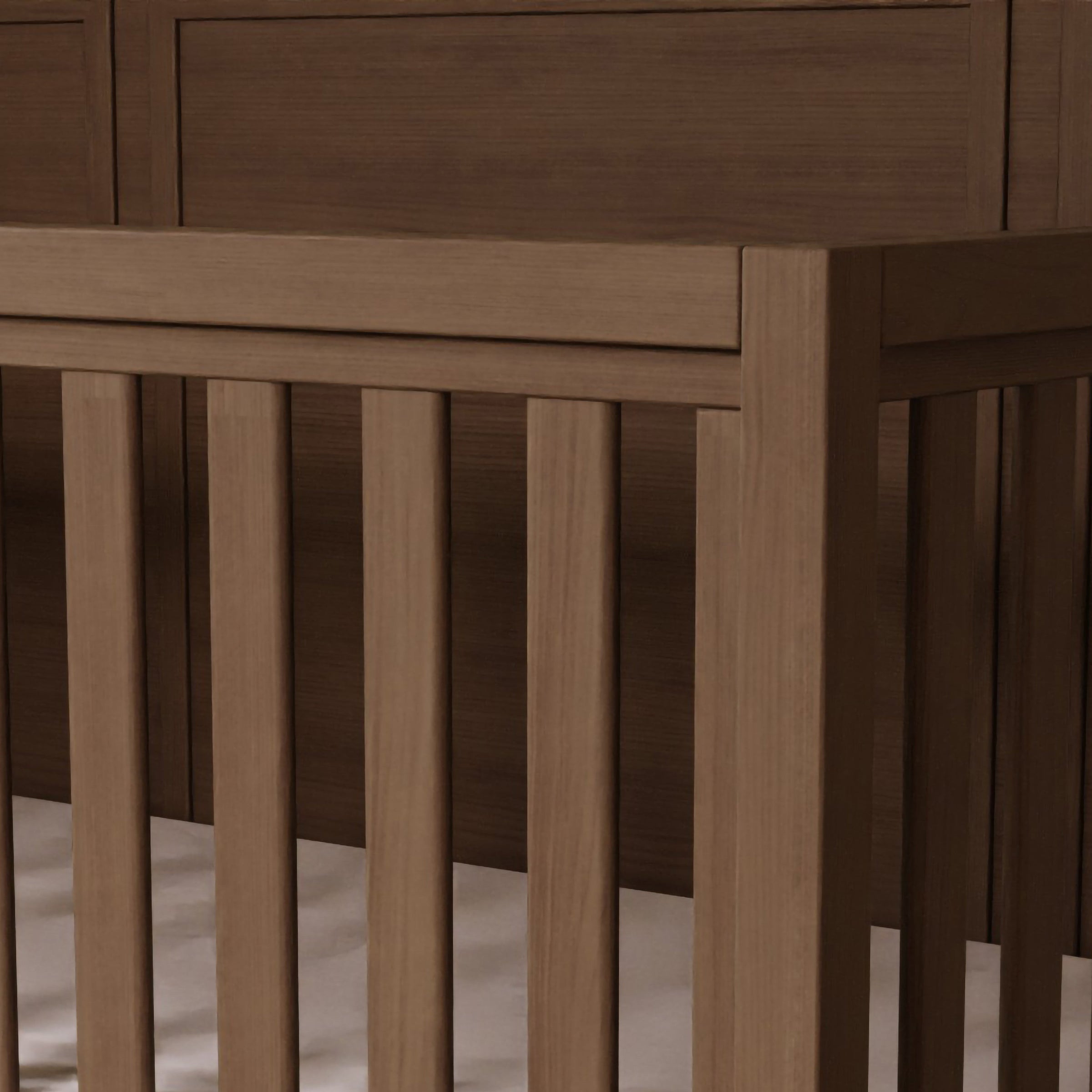 B25801DF,Newbern 4-in-1 Convertible Crib in Driftwood