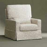 Namesake Crawford Pillowback Comfort Swivel Glider