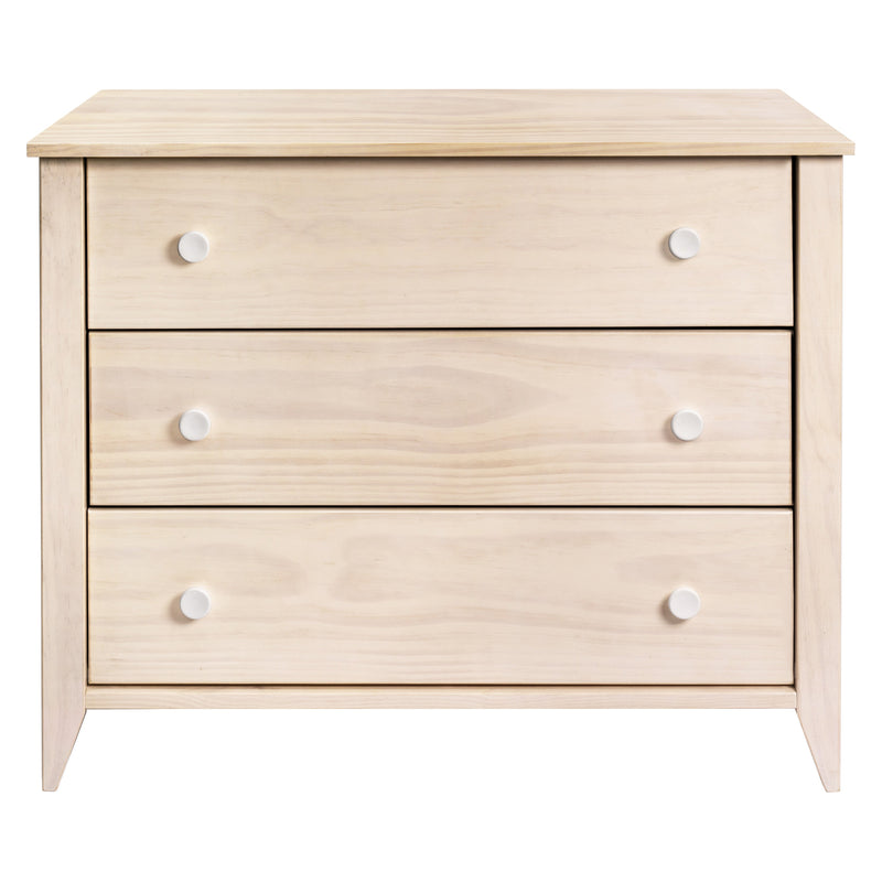 M10323NXW,Sprout 3-Drawer Changer Dresser in Washed Natural and White