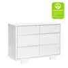 M23426W,Yuzu 6-Drawer Dresser in White