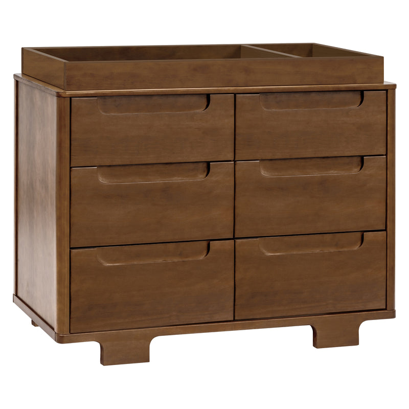 M23426NL,Yuzu 6-Drawer Dresser in Natural Walnut