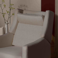 M11286PBEW,Kiwi Plus Power Glider Recliner w/ Power Headrest in Performance Beach Eco-Weave