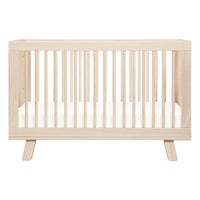 M4201NX,Hudson 3-in-1 Convertible Crib w/Toddler Bed Conversion Kit in Washed Natural
