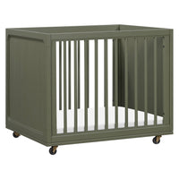 M33380AE,Nate Berkus x Babyletto Astre All-Stages Crib w/Bassinet & Toddler Bed Kits in Archival Elm
