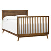 M15901NL,Palma Mid-Century 4-in-1 Convertible Crib w/Toddler Bed Conversion in Natural Walnut