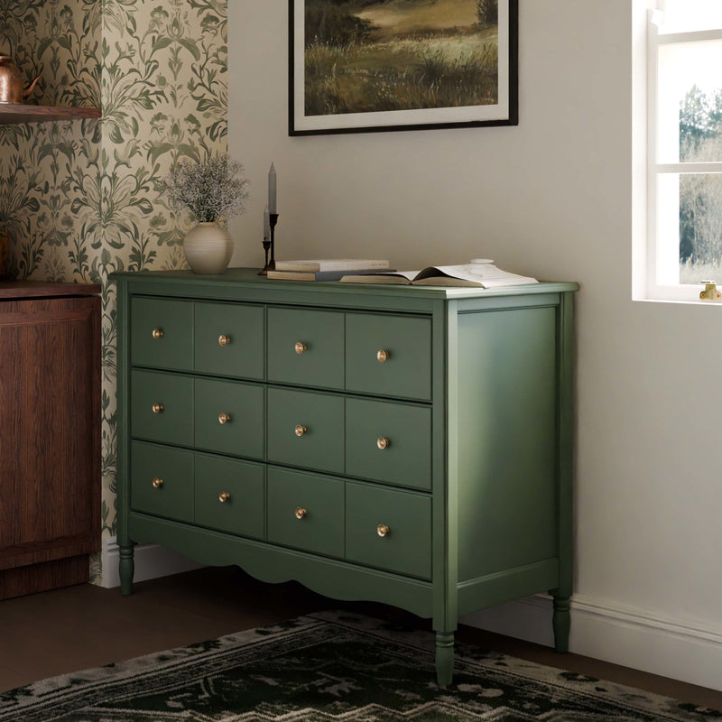 M7116FRGR,Liberty 6-Drawer Assembled Dresser in Forest Green