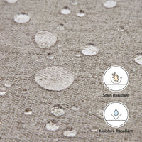 M26385PGEWLB,Kiwi Gliding Ottoman in Performance Grey Eco-Weave w/ Light Wood Base