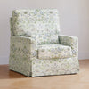 M21787TTFT,Crawford Pillowback Comfort Swivel Glider in Strawberry Thief in Fig & Thyme
