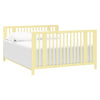 M30880PY,Rolli 9-in-1 Convertible All-Stages?? Crib w/ Bassinet & Toddler Bed Kits in Pale Yellow