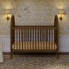 M31401NL,Alouette 3-in-1 Convertible Spindle Crib in Natural Walnut