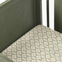 T34335JSR,Nate Berkus x Babyletto Crib Sheet in Juniper Star