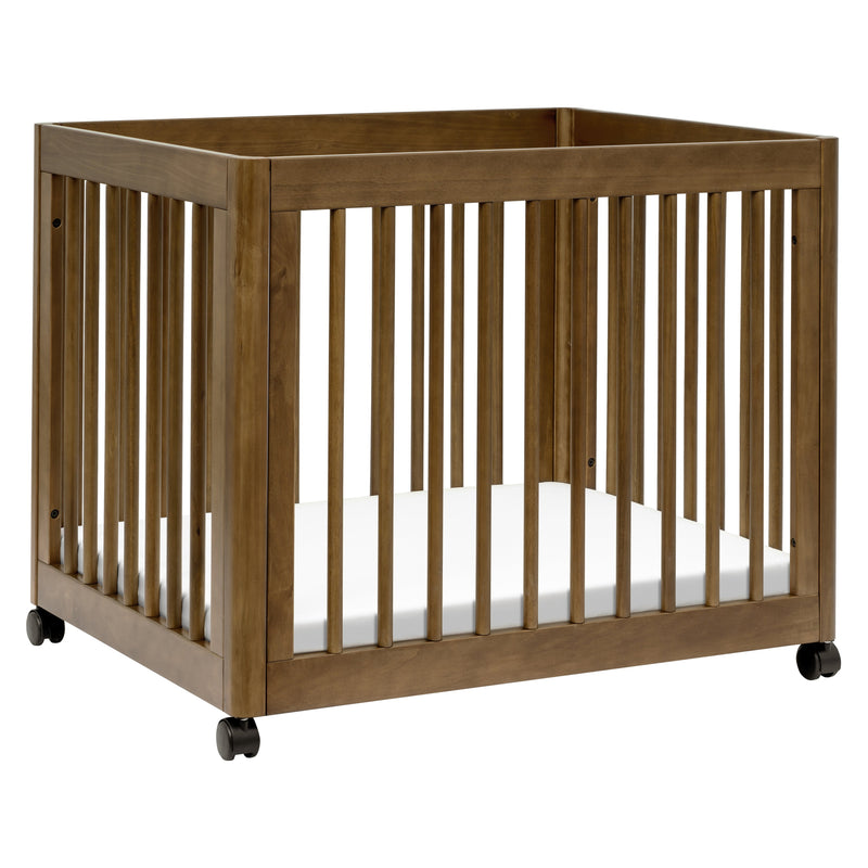 M23401NL,Yuzu 8-in-1 Convertible Crib w/All-Stages Conversion Kits in Natural Walnut