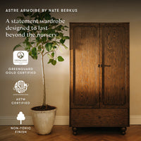 M33329TE,Nate Berkus x Babyletto Astre Assembled Armoire in Toffee