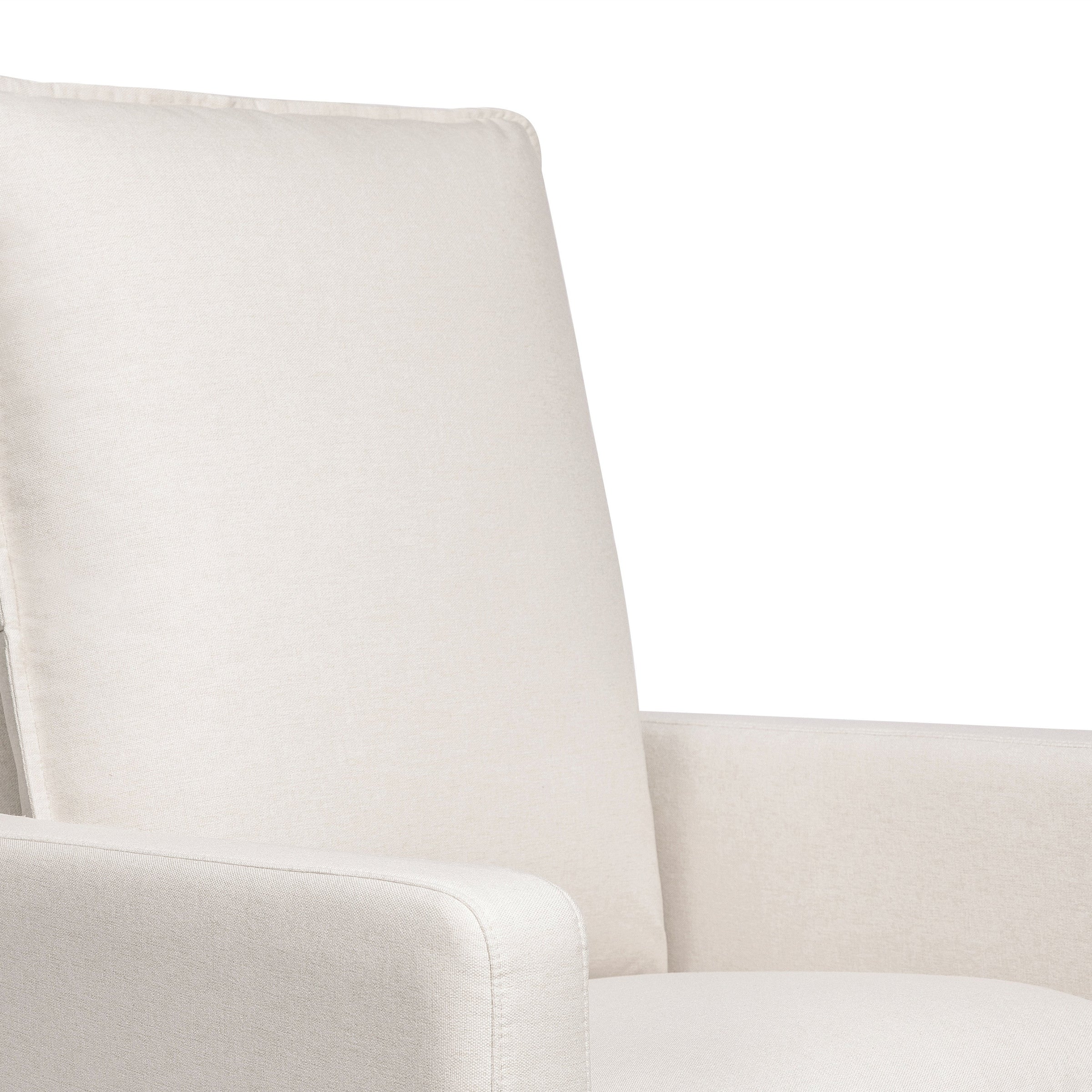 M20987PCMEW,Cali Pillowback Swivel Glider in Performance Cream Eco-Weave