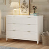M26716RW,Brimsley 6-Drawer Assembled Dresser in Warm White