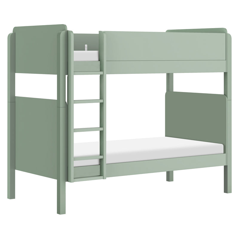 M18494LS,TipToe Bunk Bed in Light Sage