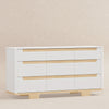 M23428WN,Yuzu 9-Drawer Dresser  Assembled in White/Natural