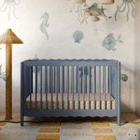 M27901CVB,Swell 4-in-1 Convertible Crib w/Toddler Conversion Kit in Cove Blue