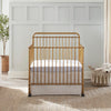 M15398VG,Winston 4-in-1 Convertible Mini Crib in Vintage Gold